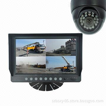 9-inch Vehicles Camera System for Heavy-duty Equipment
